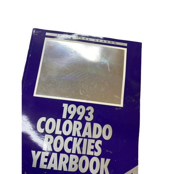 AS IS 1993 Colorado Rockies yearbook - Picture 4 of 6